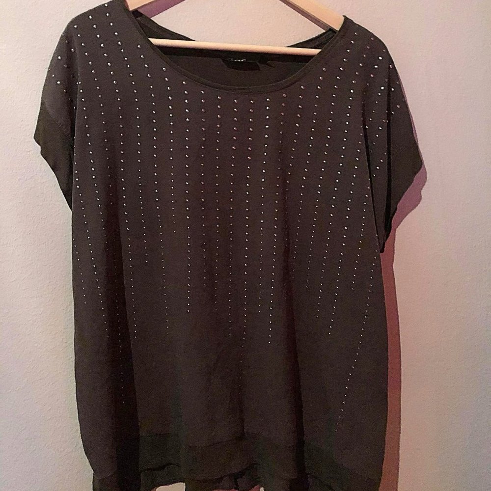 GREEN APT. 9 BLOUSE